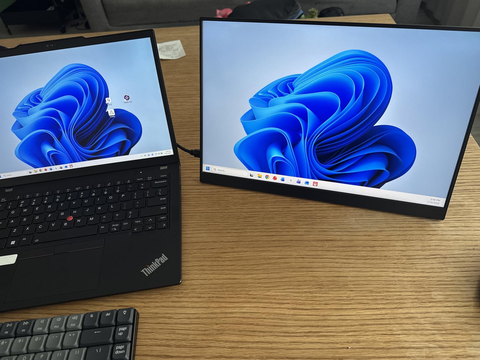 UPERFECT Portable Monitor 4K 16