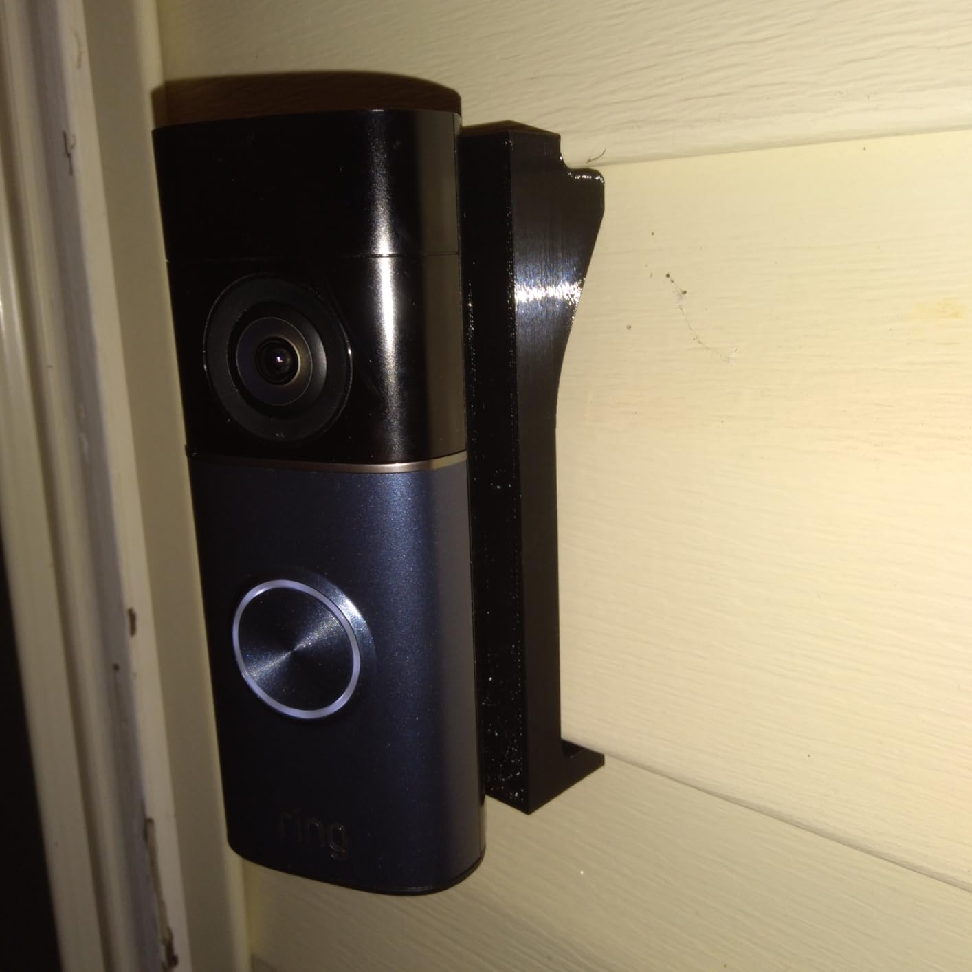 Ring Wired Doorbell Plus (newest model), Home or business security, Retinal 2K with wide-angle video, 4x Enhanced Zoom, and Low-Light Sight, Nickel Silver customer photo 2
