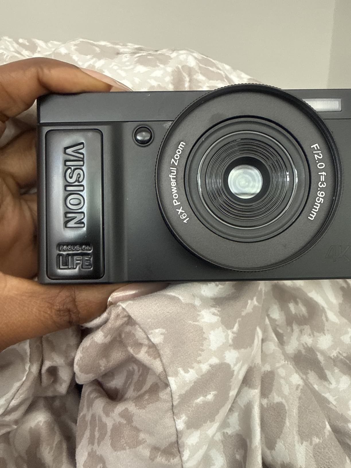 Digital Camera 4K for Photography Vlogging: 64MP Cameras for Video - 16X Zoom Photo Camera Gifts for Teens Ages 8-18 - 180°Flip Screen Compact Camera - Point and Shoot Digital Cameras for YouTube customer photo 2