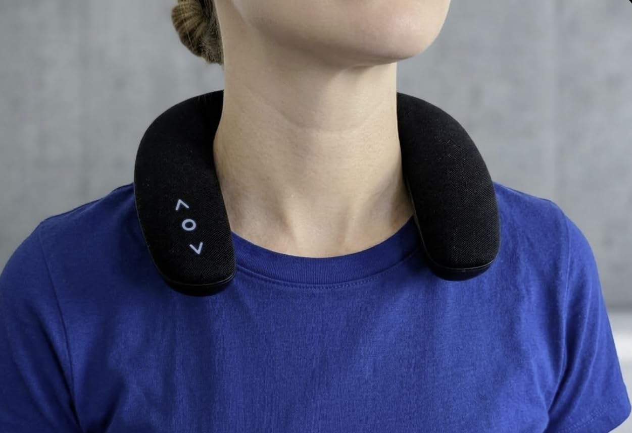 HomeSpot JY538 Wireless Neckband Speaker with Auracast, 3D Surround Sound, aptX HD, LC3 Audio, 50H Battery - Wearable Audio for Home, Office & Gaming customer photo 2