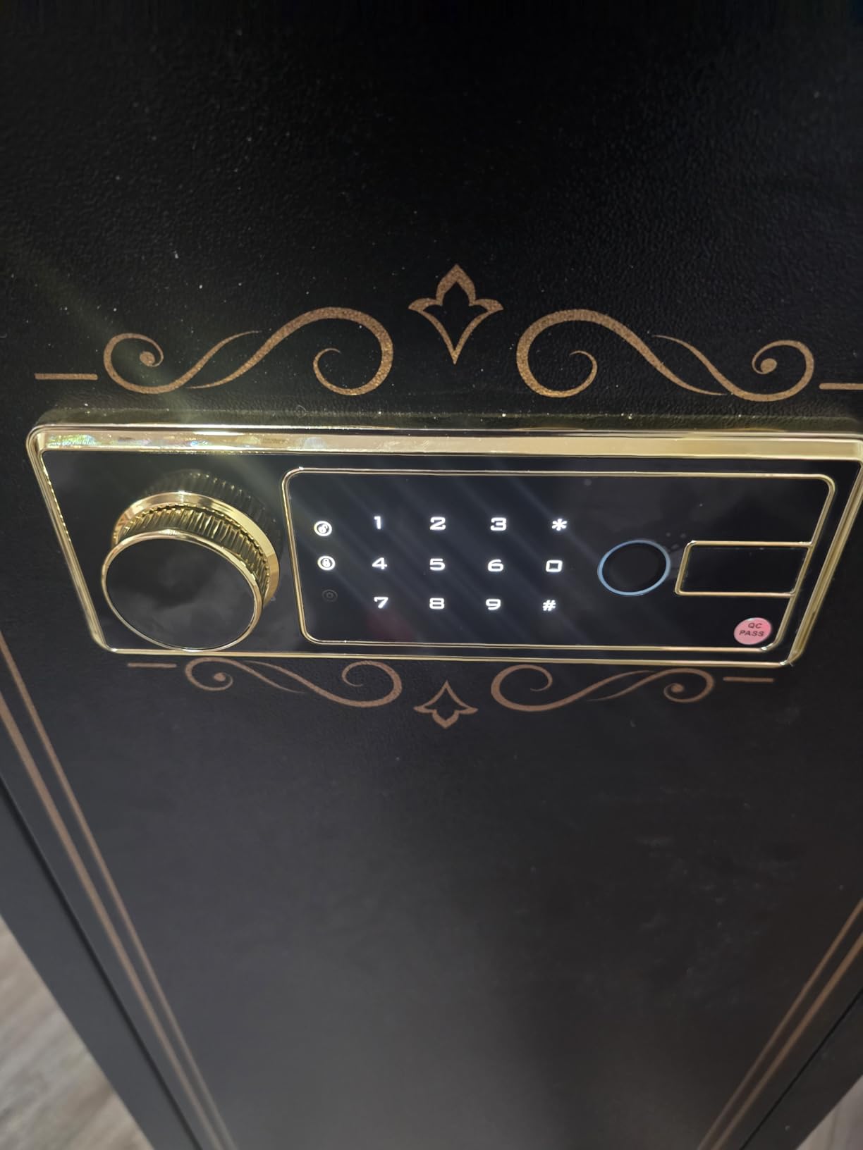 Karini 12-15 Biometric Gun Safe for Rifles and Pistols Fingerprint Rifle Safes for Home Large Gun Cabinet for Rifle with Optics or Shotguns Clearance Gun Safe Long Gun Locker with Removable Shelf customer photo 2