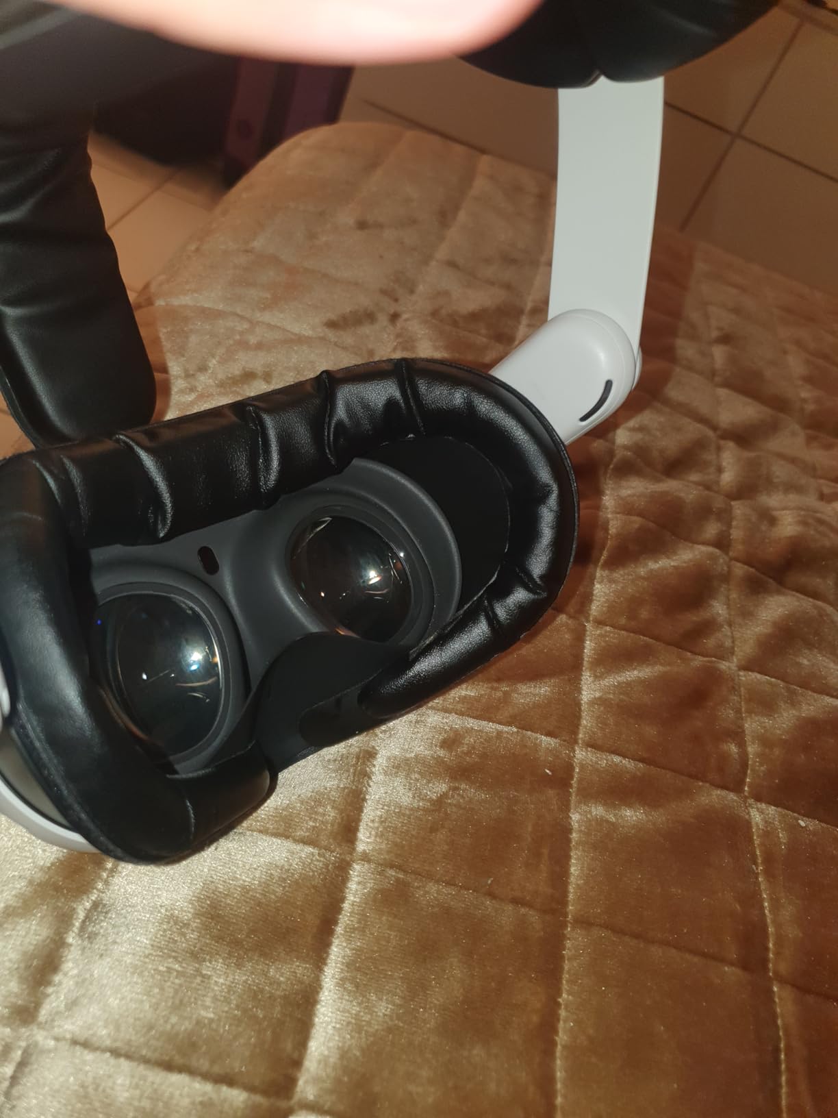 Kiwi Design V3 Facial Interface, Face Pad Compatible with Meta Quest 3 Accessories, NOT for Quest 3S customer photo 1