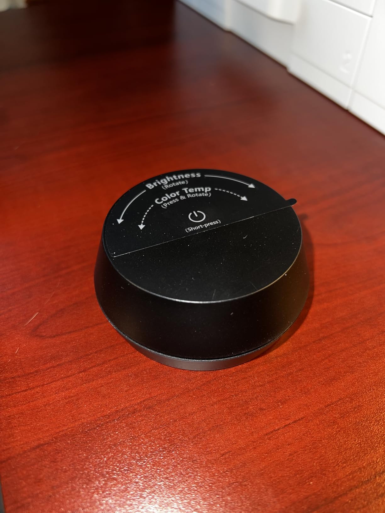 Premium LED Desk Lamp for Home Office - Eye-Caring Double Side Light with Knob Remote, Stepless Dimming & Color, Memory, Metal Table Lamp for Zoom, Studying, Video Conference, Flicker-Free, Glare-Free customer photo 2