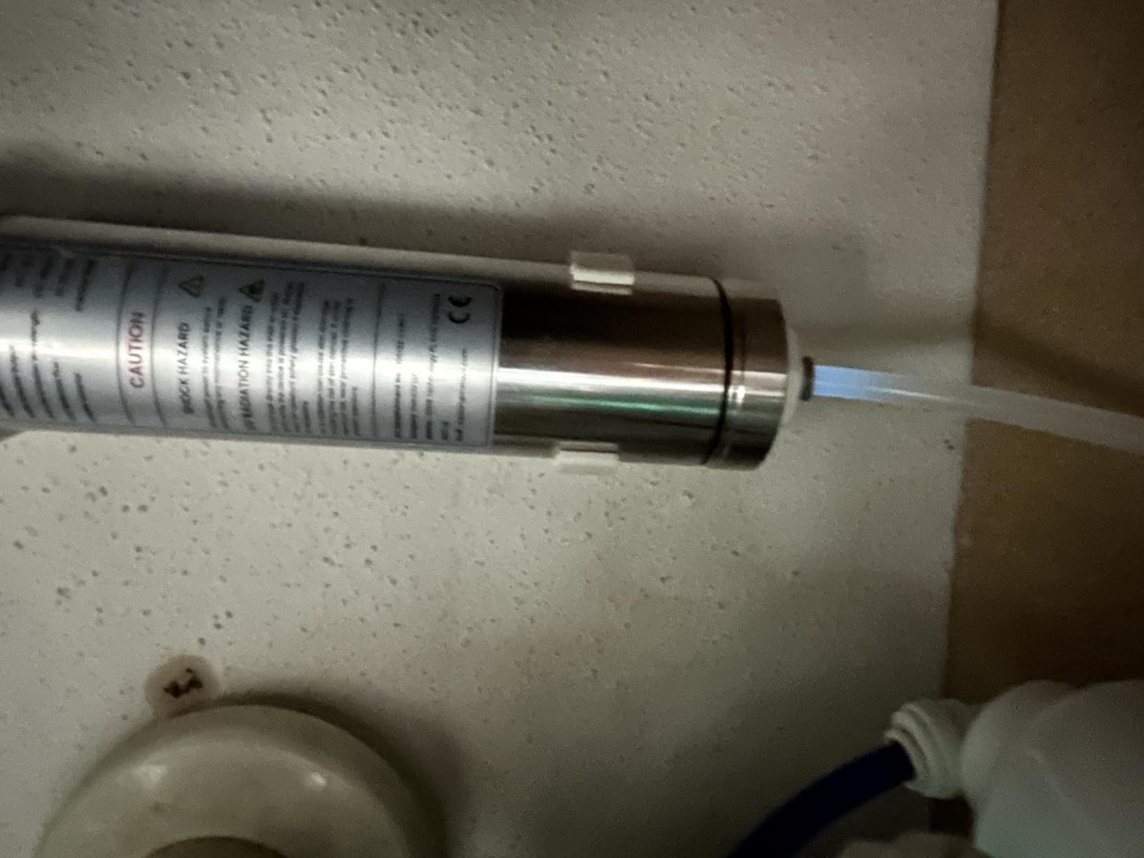 UV Water Filter - LED UV Water Purifier for Under Sink, Reduce up to 99.999% Bacteria, Maintenance-Free for Reverse Osmosis System with Instant Flow Sensor, Mercury-Free, 1GPM customer photo 2