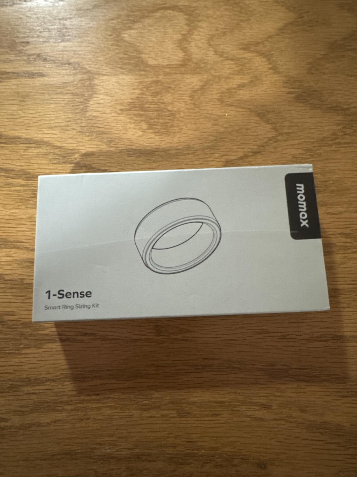 MOMAX 1-Sense Smart Ring, All-in-One Health Sleep Tracker, Touch Control, IP68 Waterproof, No APP Subscription, Health Tracker Ring for Men&Women customer photo 1