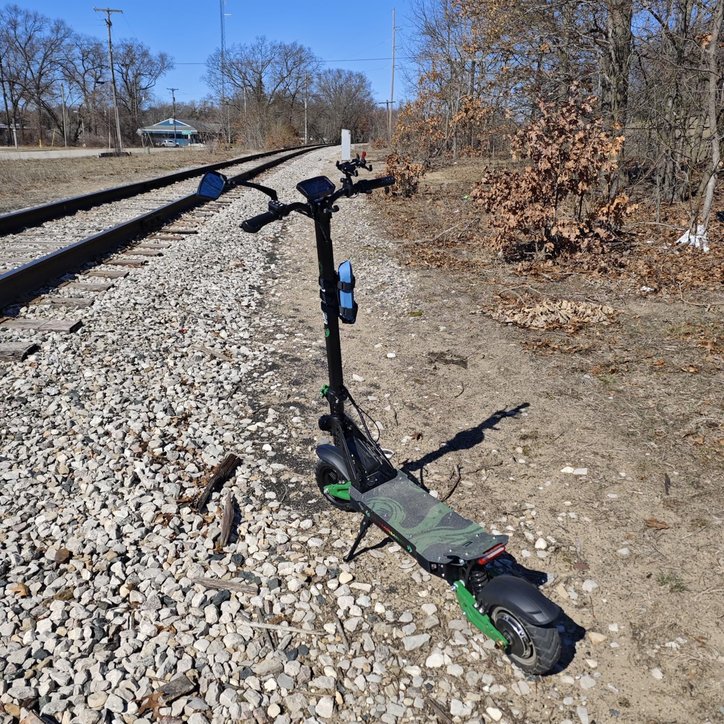 ZU06 Electric Scooter, 1200W Motor Up to 35 MPH, 52V 20Ah Battery 50 Miles Long Range, NFC Smart Unlock & Dual Disc Brakes with EABS, 10