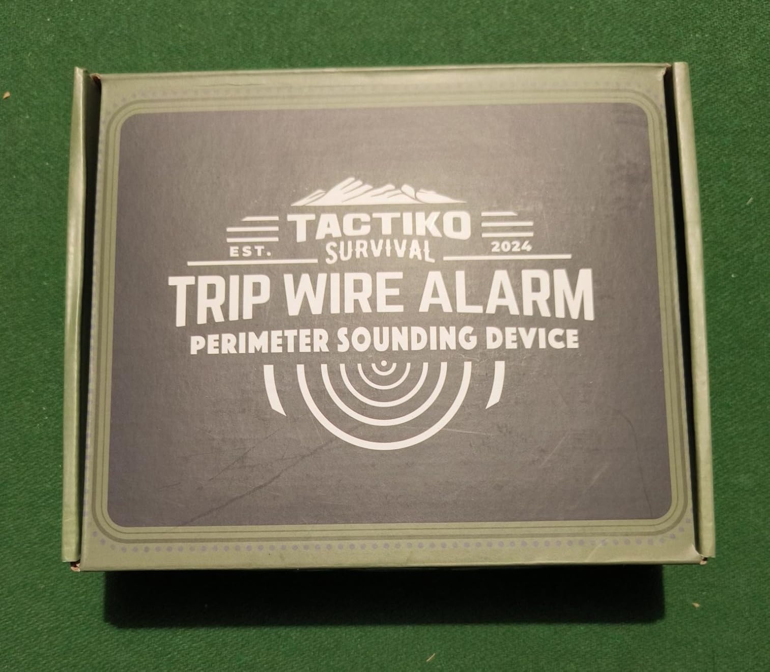 Tactiko Wire Trip Perimeter Alarm 2.0, 129 dB Rechargeable Perimeter - 80ft Kevlar Tripwire, Solar/USB, Weatherproof, Bear Deterrent for Camping, Property, Home Security (2 Pack) customer photo 1