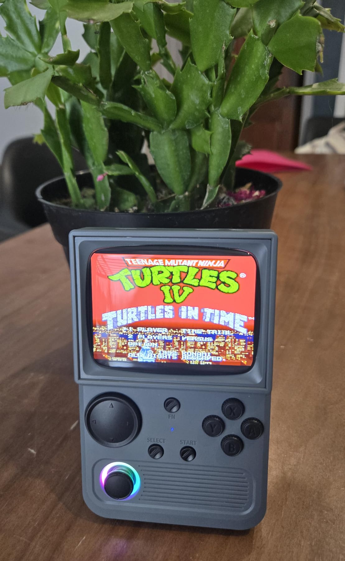 R36T Retro Gaming Console, 3.5''IPS Screen CRT-Inspired, Handheld Game Console 64GB with 18000+ Classic Games Supports WiFi Networked Fighting and OTG, 3500mAh Battery, with Portable Case(Black 64GB) customer photo 2