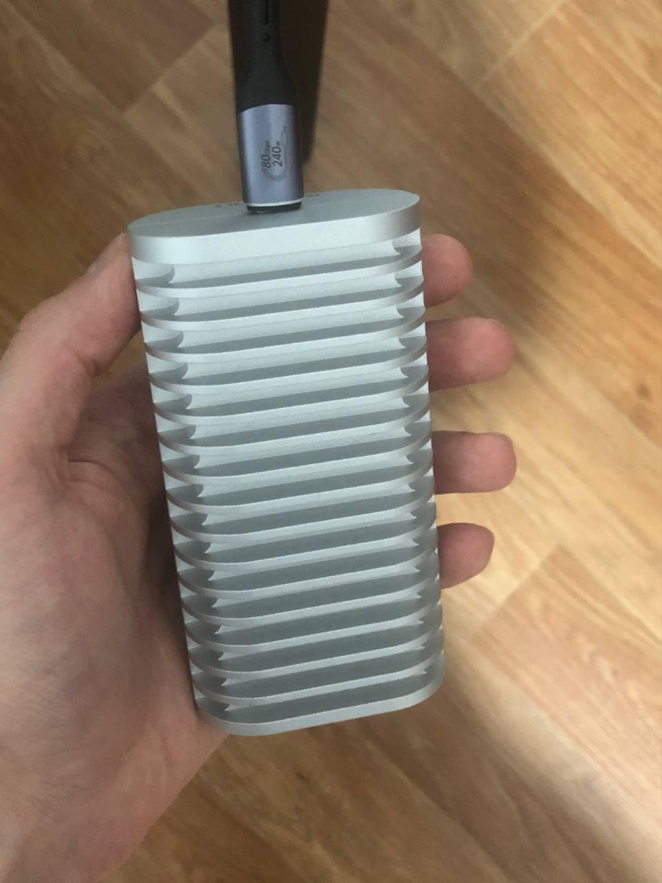 TERRAMASTER D1 SSD Plus 40Gbps M.2 NVMe SSD Enclosure - Aluminum M.2 Enclosure USB Type-C, Compatible with USB 4/3.2/3.1/3.0/2.0, Thunderbolt 5/4/3, Mobile App for Data Backup Included (Diskless) customer photo 1