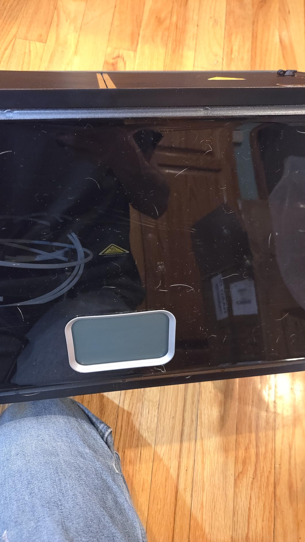 SUNLU Official 3D Printer Filament Dryer S4, 4 Spools Capacity, Upgraded 3 Circulation Fans, 350W PTC Heater, 70℃ Max Temperature, Intelligent Humidity Control, Nylon TPU PLA PETG ABS Filament, Black customer photo 2