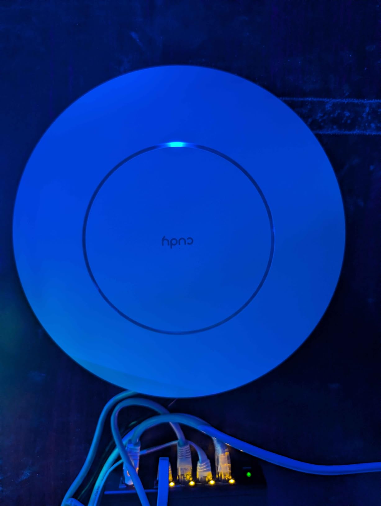Cudy BE3600 Dual Band Ceiling Mount Wi-Fi 7 Wireless Access Point, 4-Stream, 2.5G Port, MU-MIMO, Cudy APP Control, Seamless Roaming, PoE or DC Powered, AP3600 customer photo 1