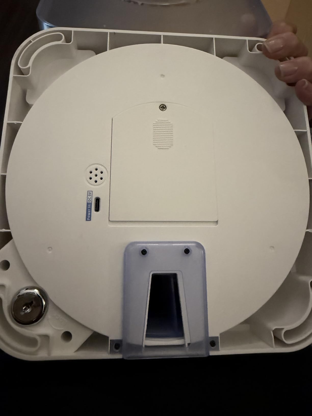 28-Day(1X) Automatic Pill Dispenser - One-Press Daily Dispense (No APP), Easy-to-Use Slide-Door Cup, Sound & Light Alerts, Moisture-Proof Dual Desiccants, Large Compartments for Tablets & Capsules customer photo 2