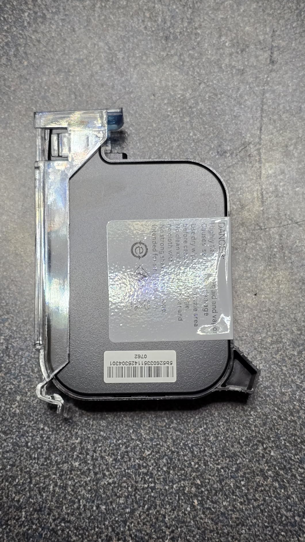 Handheld Inkjet Printer with 42ml Quick-Drying Ink Cartridge, 0.5 Inch Nozzle Ink Jet Coding Machine for EXP Date/Batch Number/QR Code/Barcode/Logo/Text (ZM-C12mini) (Black) customer photo 2