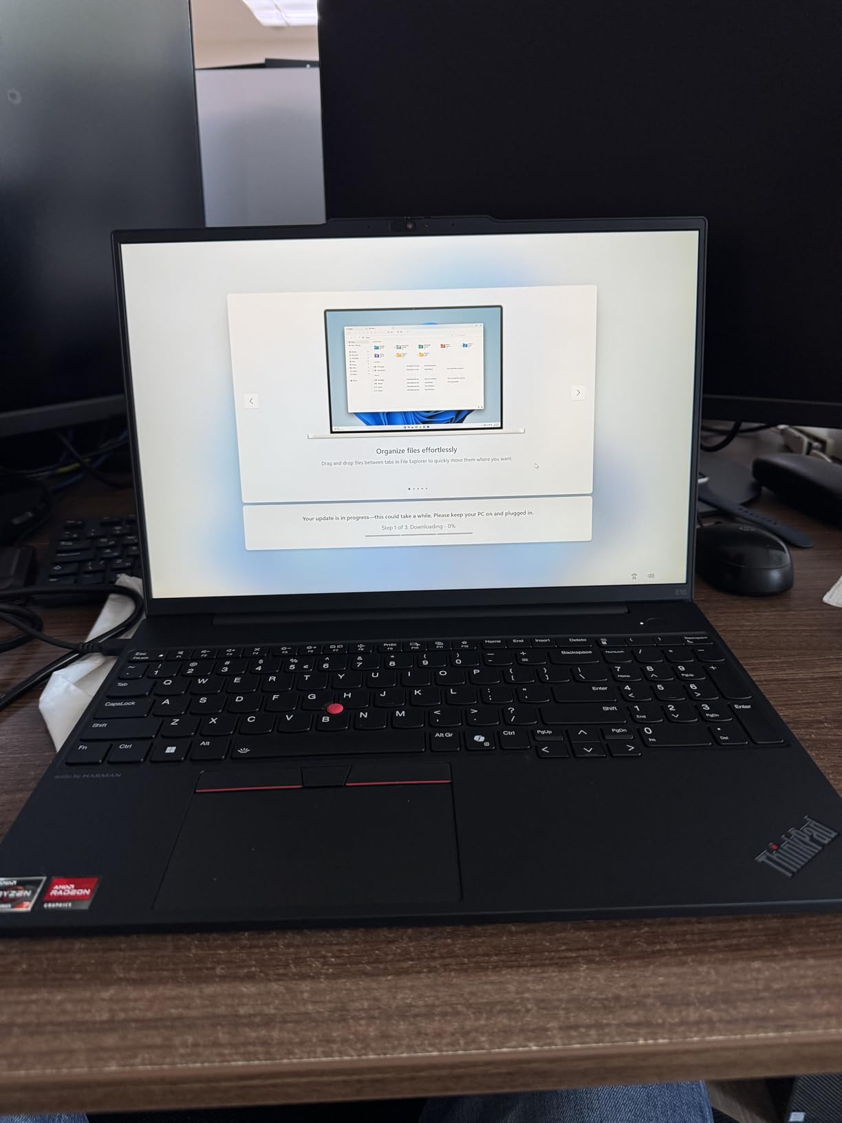 Lenovo ThinkPad E16 Gen 2 Business Laptop Computer, AMD 8-Core Ryzen 7 7735HS, 16GB DDR5, 1TB PCIe SSD, 16