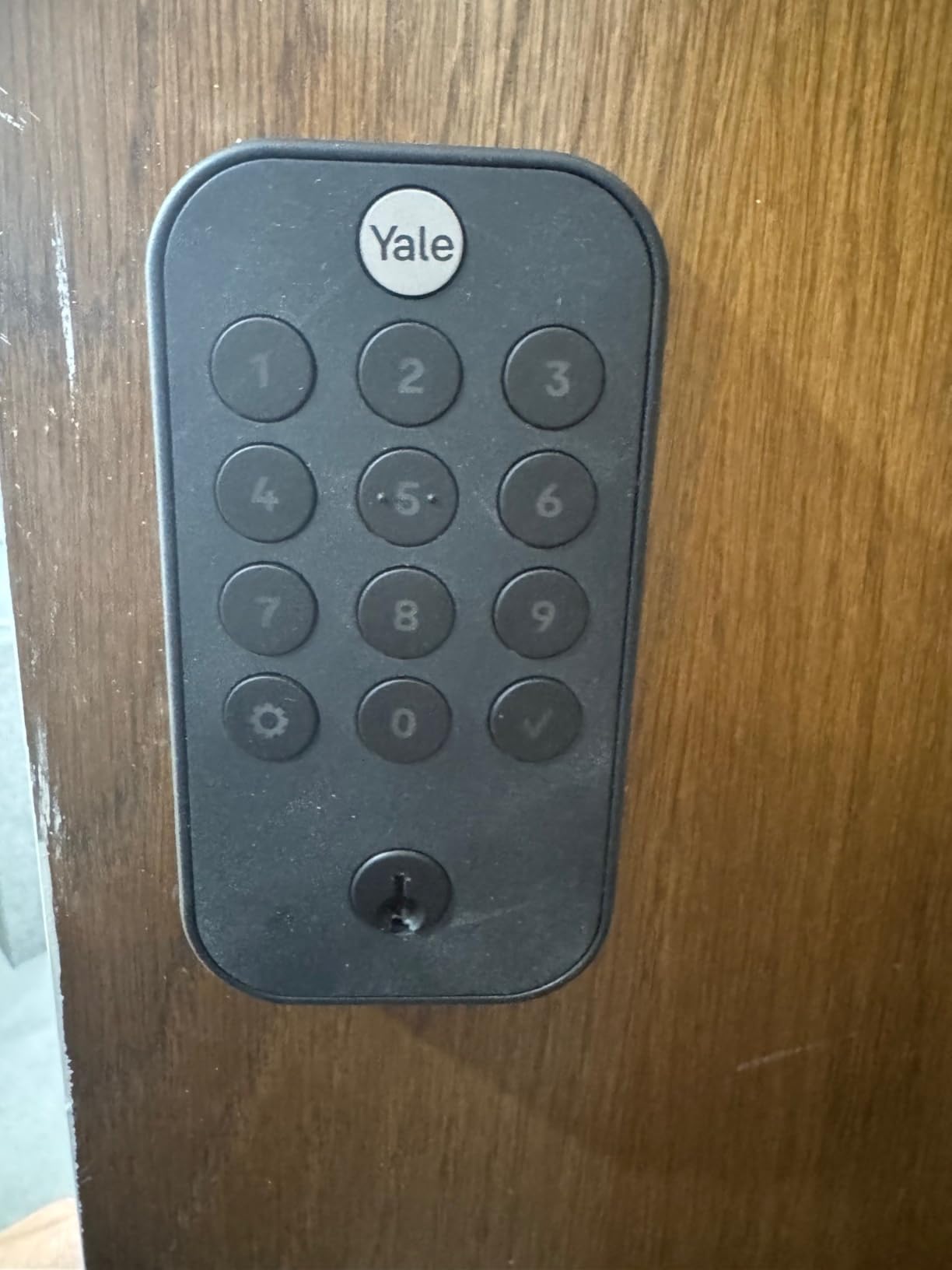 Yale Assure Lock 2 Keypad with Wi-Fi Connect, Black Suede Deadbolt for Vacation Rental Hosts, YRD410-CB1-BSP customer photo 2