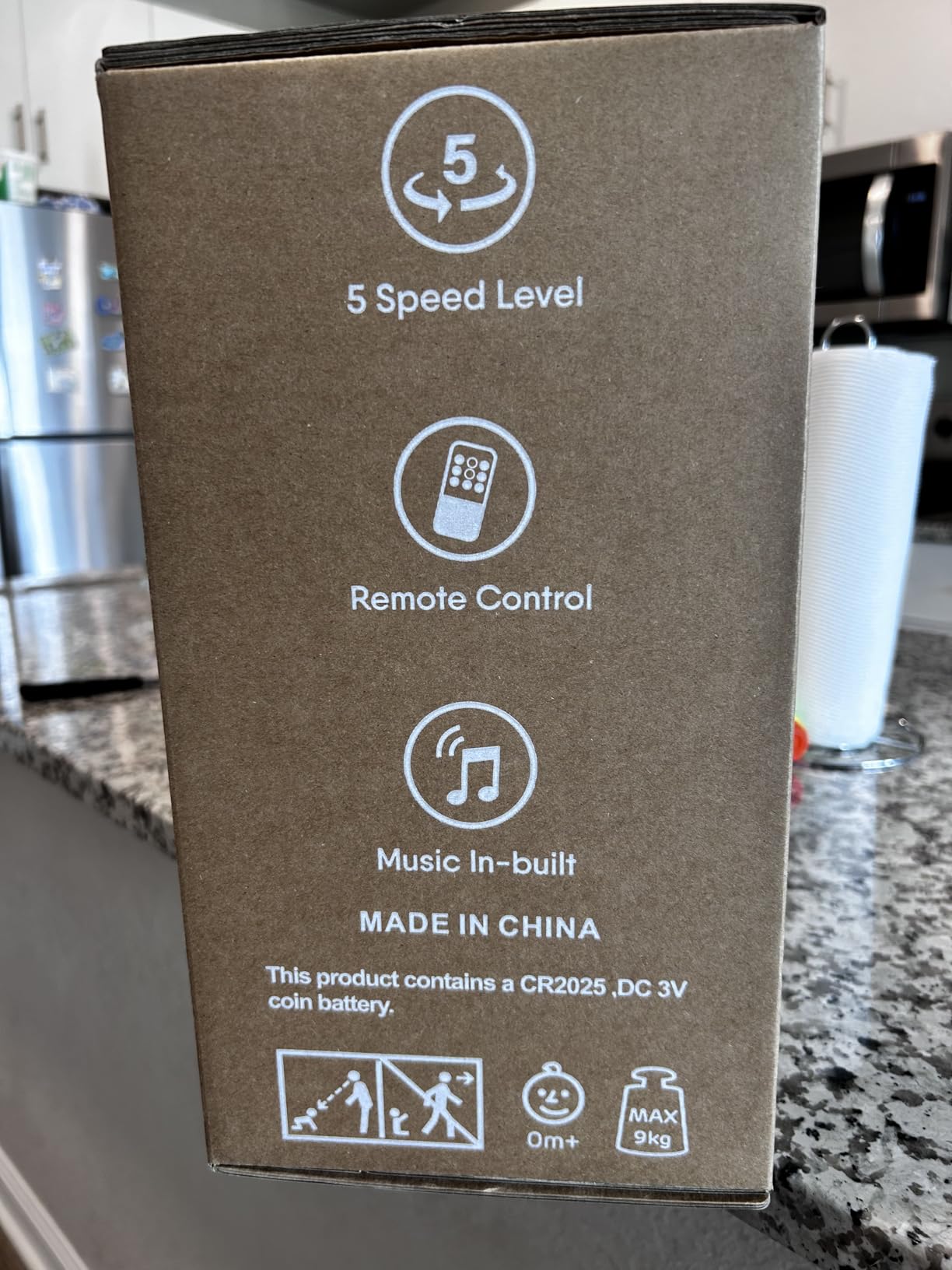 Baby Swing for Infants, Modern Infant Swings with Bluetooth & Remote Control, 5 Speed Motions, 12 Soothing Sounds, Portable for Newborns (Max 20 lbs Black) customer photo 2