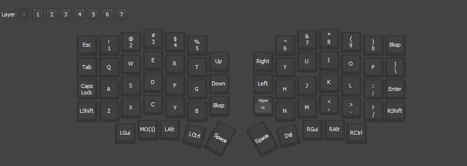 YMDK Sofle Wireless Split Keyboard 2.4Ghz 64 Keys Ergonomic Hotswappable 60% Layout 3D PLA Vial All Key Programmable Mini Independent Gaming Keyboard Kit customer photo 1