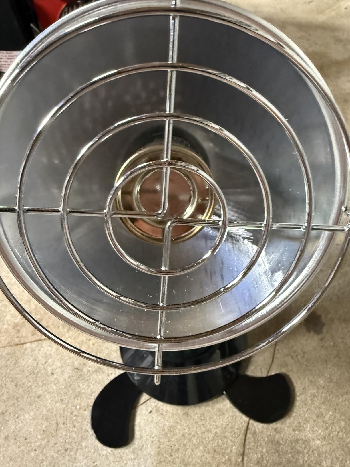 Portable Propane Heater for Camping, Outdoor Small Space Patio Heater with Control Valve, Radiant Cordless Tent Heaters with Foldable Gas Tank Holder for Hiking Ice Fishing Hunting Backyard customer photo 1