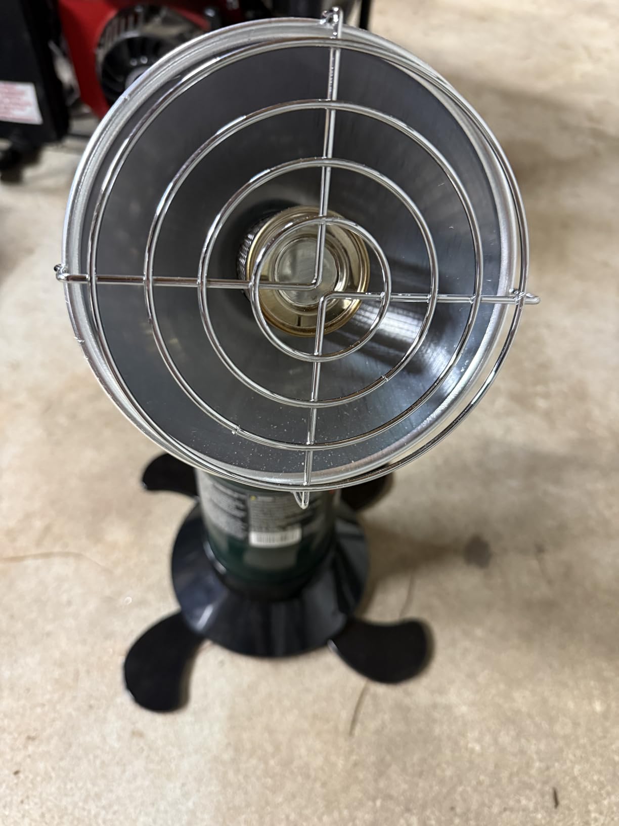 Portable Propane Heater for Camping, Outdoor Small Space Patio Heater with Control Valve, Radiant Cordless Tent Heaters with Foldable Gas Tank Holder for Hiking Ice Fishing Hunting Backyard customer photo 2