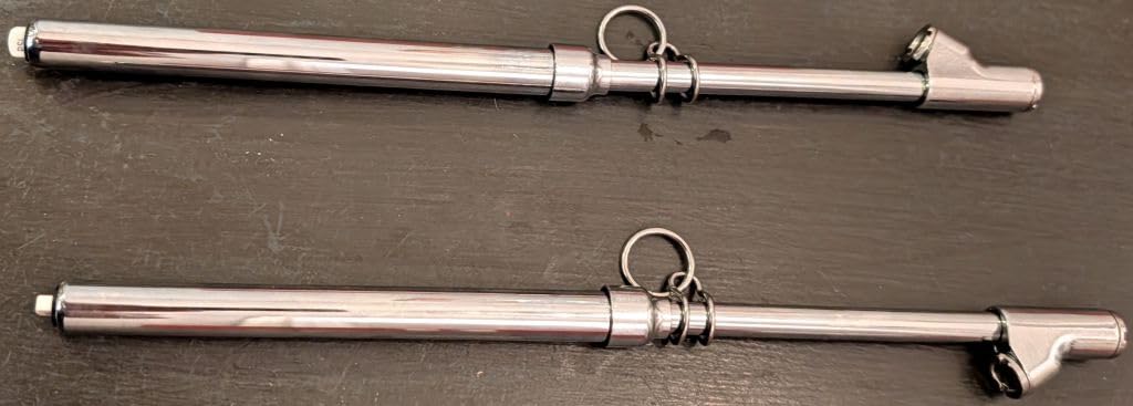 2-Pack Dual Head Tire Pressure Gauge - Heavy Duty 10-150 PSI Air Pressure Gauge with Stainless Steel Body, Metal Nozzle & Durable Plated Brass - for Cars, Trucks, Bikes, RVs & Vehicles customer photo 2