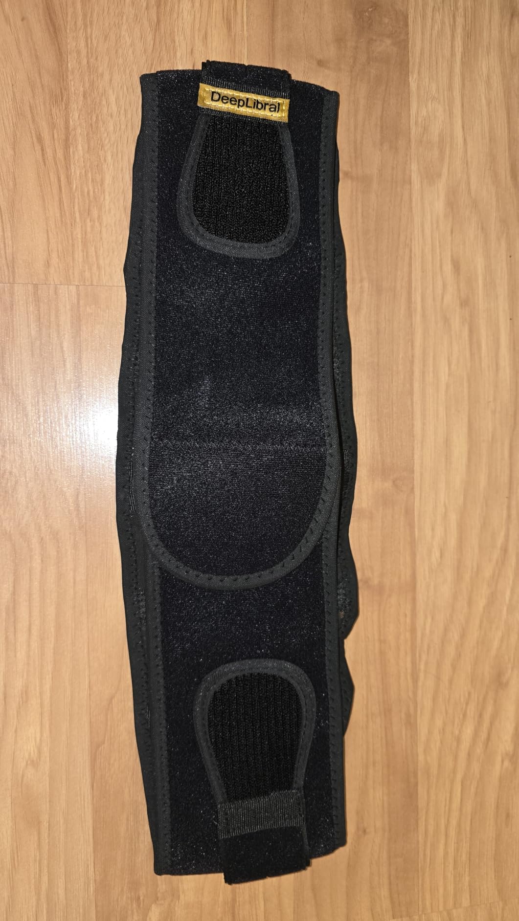 Ultra-Thin & Lightweight Back Brace for Lower Back Pain,Sciatica,Scoliosis,Slipped Disc- Breathable & Adjustable Back Brace Belt for Women and Men under clothes,Black. customer photo 1