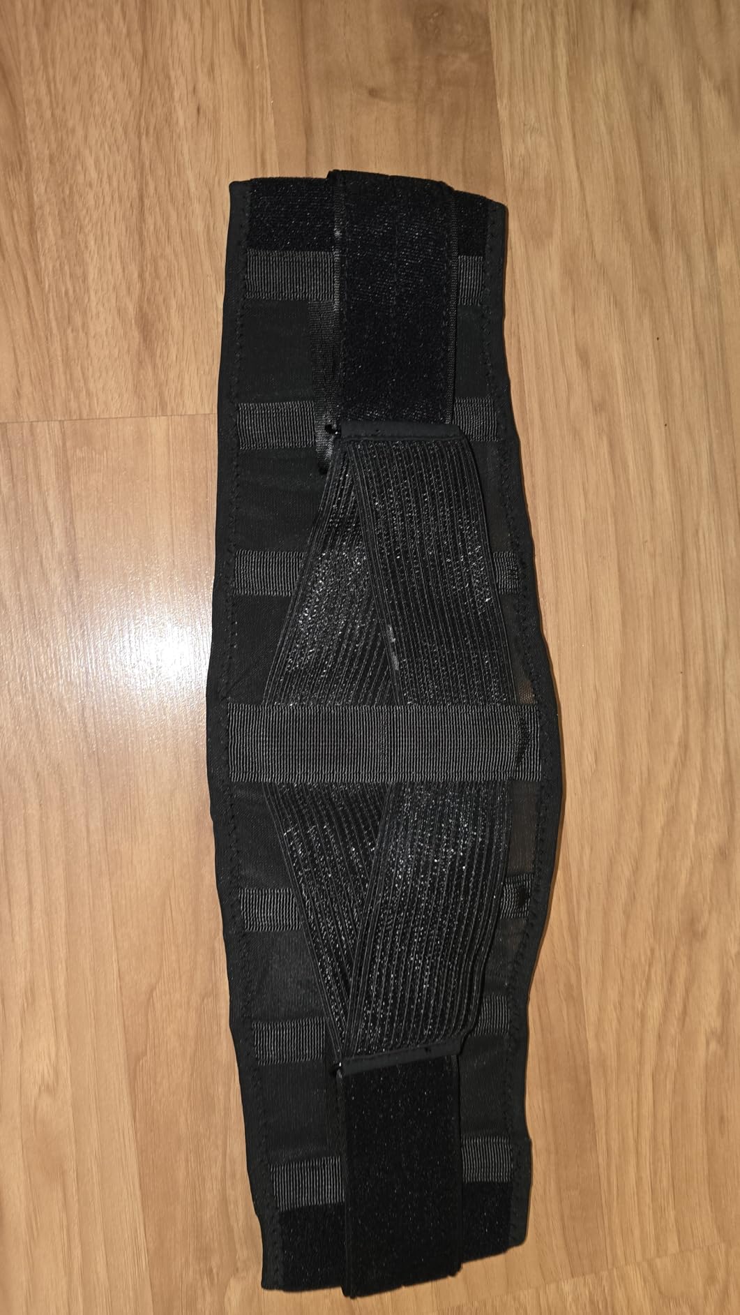 Ultra-Thin & Lightweight Back Brace for Lower Back Pain,Sciatica,Scoliosis,Slipped Disc- Breathable & Adjustable Back Brace Belt for Women and Men under clothes,Black. customer photo 2