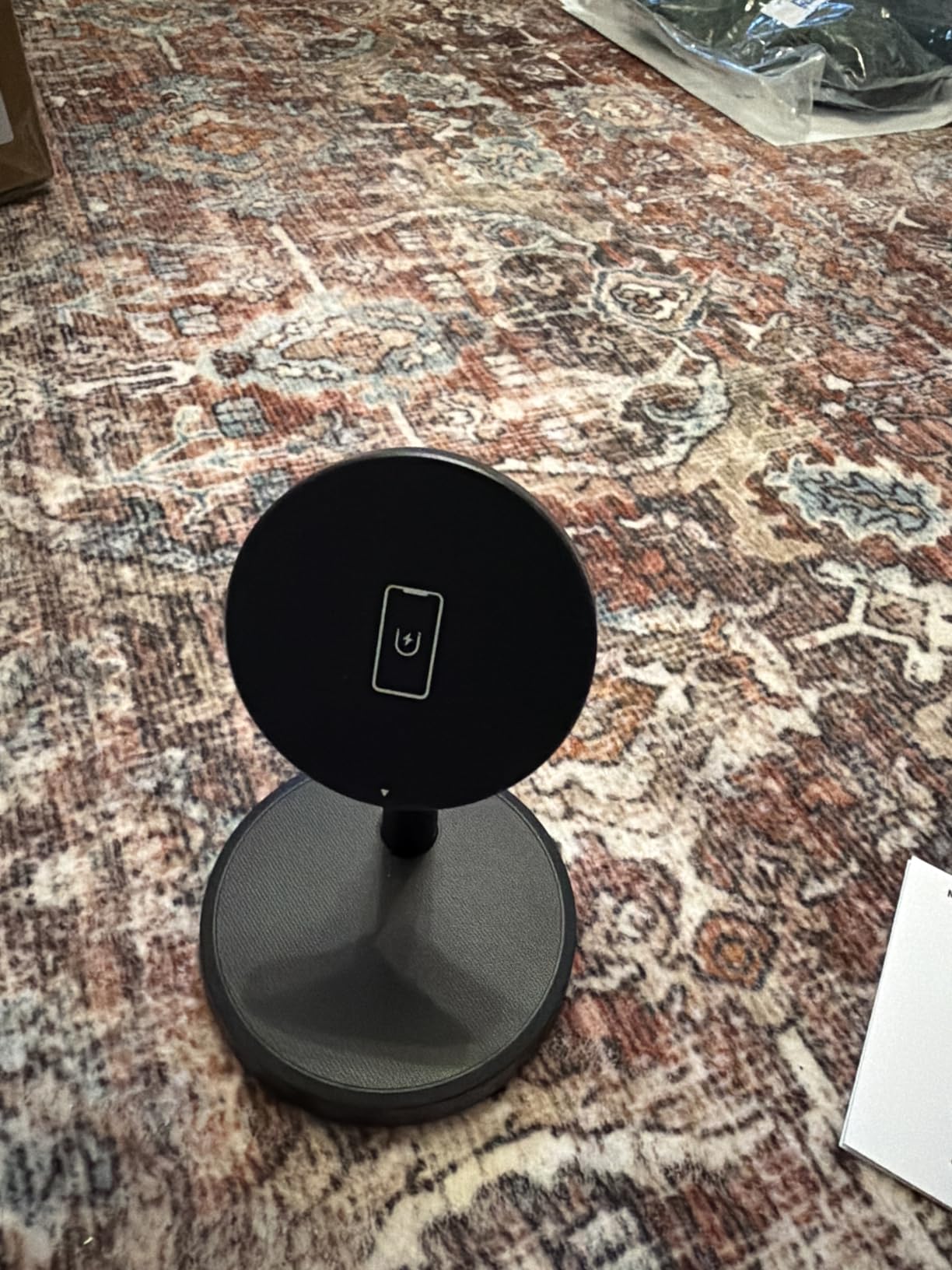 Magnetic Wireless Charger iPhone, 2 Pack 15W Fast Mag-Safe Charger Stand for iPhone 17/17 Air/17 Pro/17 Pro Max 16/15/14/13/12 Series, Wireless Charging Station for Pad/AirPods customer photo 1