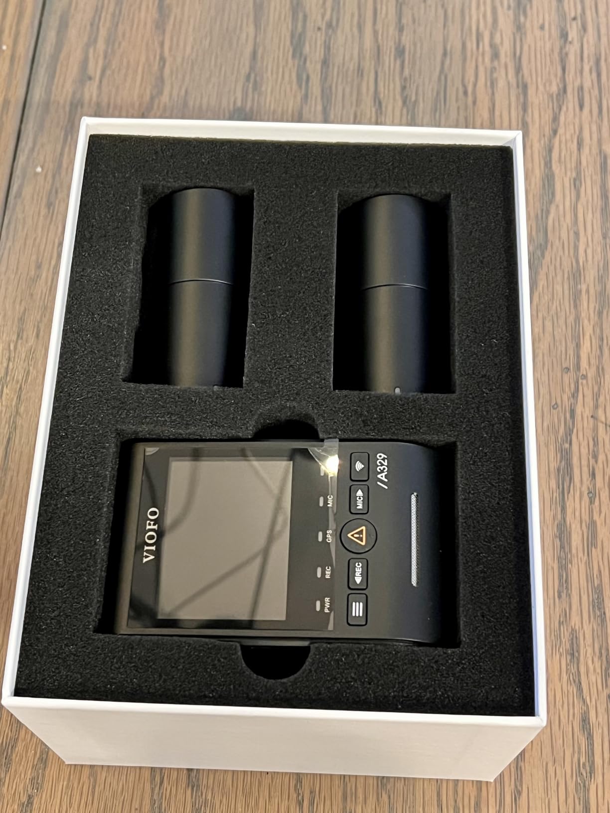 VIOFO A329S 4K 3 Channel Dash Cam, 4K Front + 2K Cabin Fisheye (210°) + 2K Rear, Power Saving Parking Mode, Wi-Fi 6 App Control, All-Channel STARVIS 2 Sensors, Supports up to 4TB SSD Storage customer photo 2