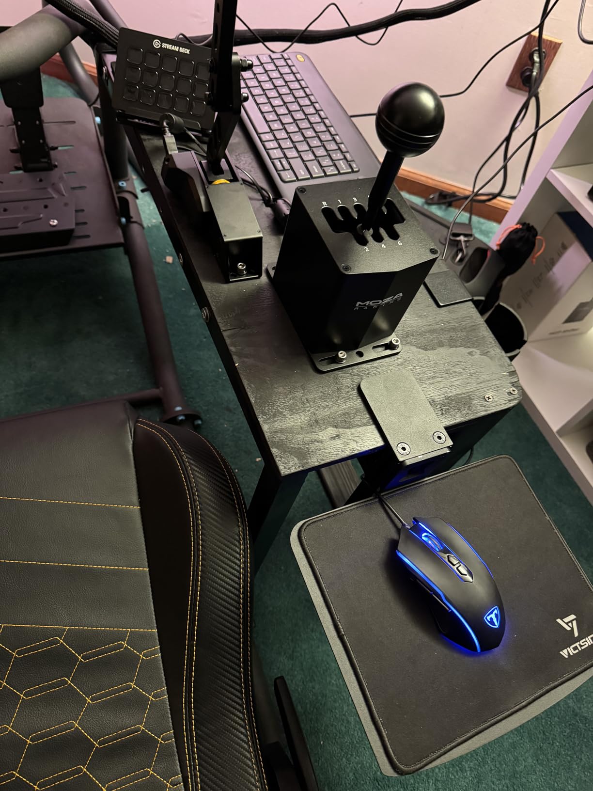 MOZA Racing HGP Shifter With intelligent Downshift System Machined From Anodized Aviation-Grade Aluminum Racing Simulator Meeting Multiple Simulation Scenarios customer photo 1