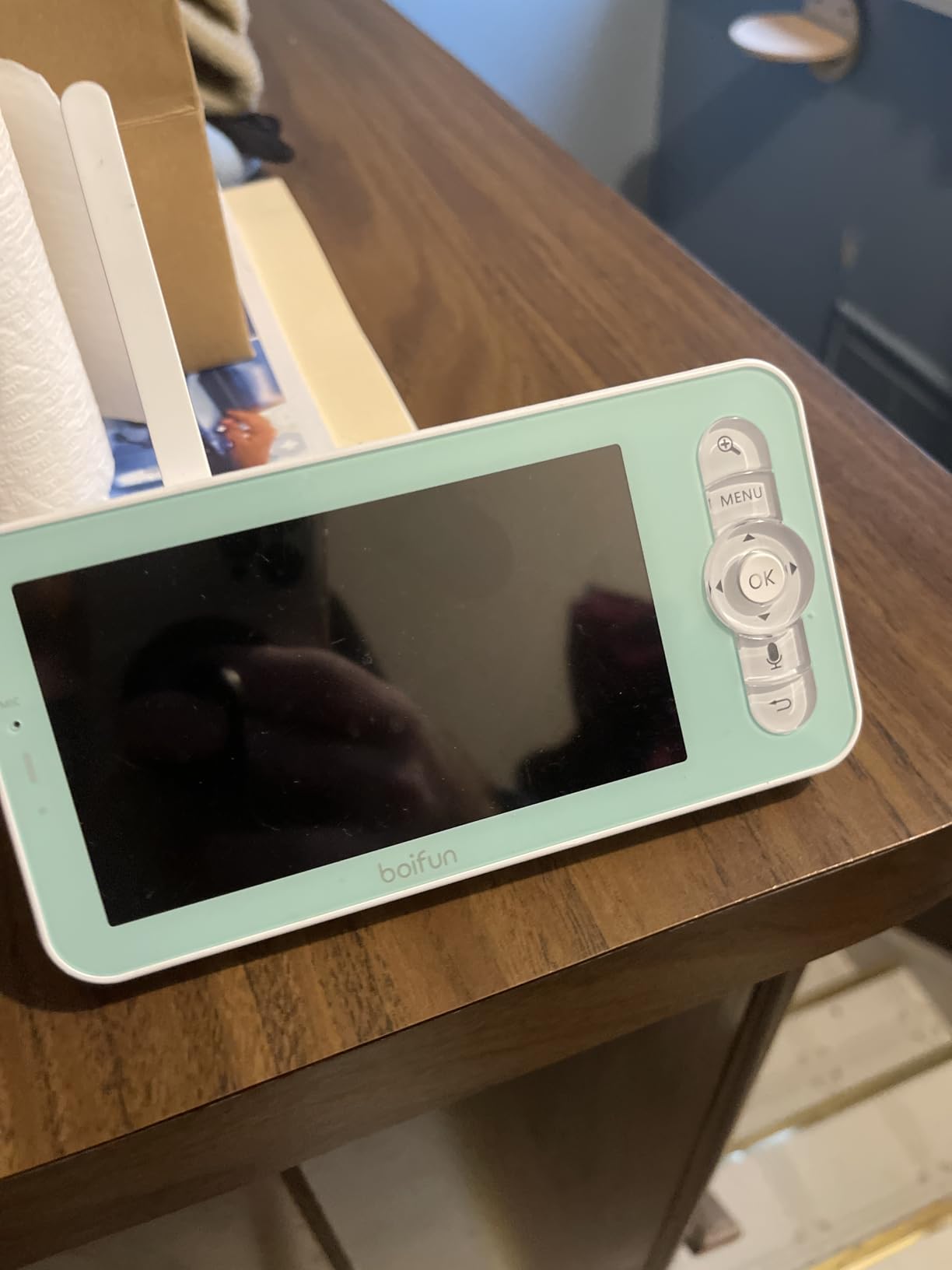 BOIFUN 2026 Upgraded 2K WiFi Baby Monitor with Camera and Audio, Smart Night Light, APP & 5