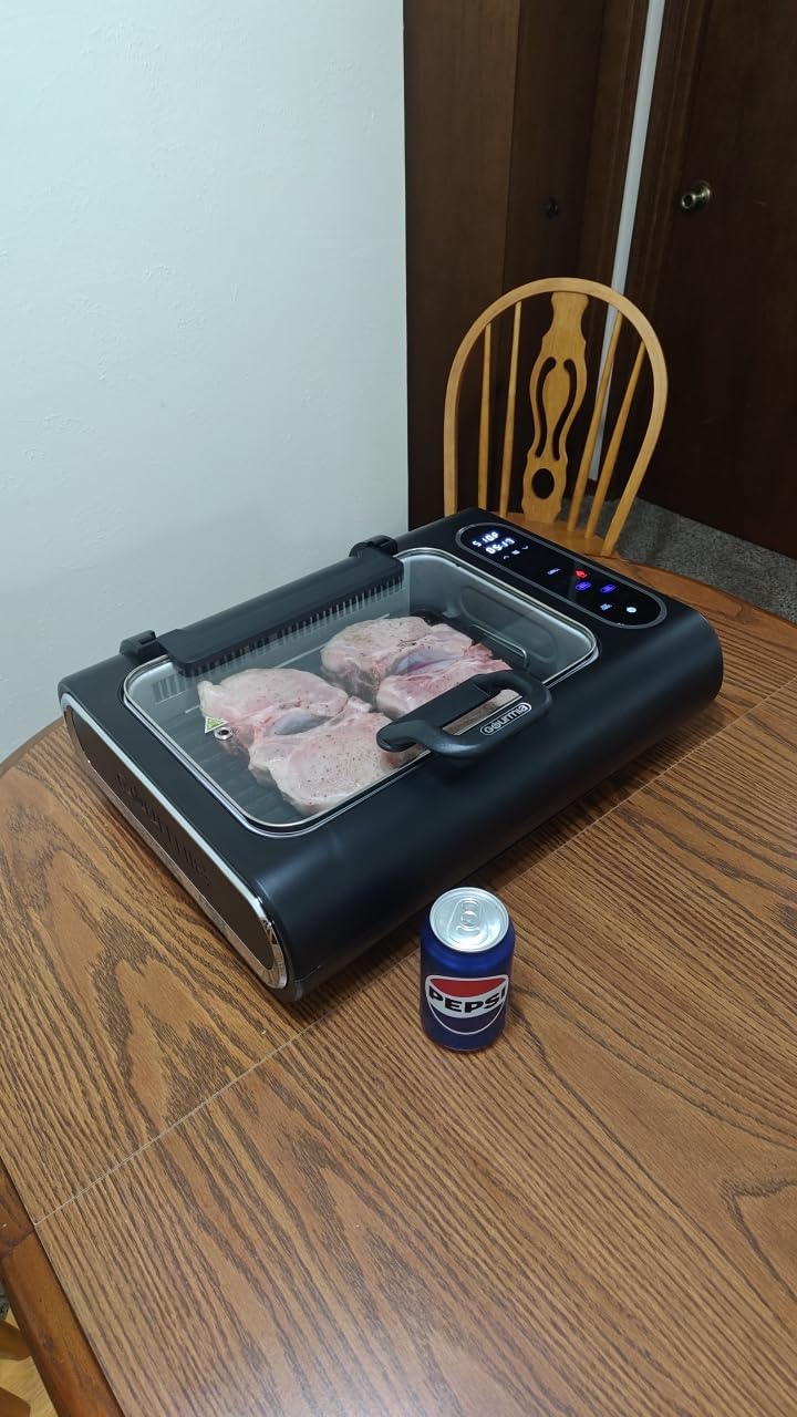 Gourmia Smokeless Indoor Grill - Air Fryer Combo with Smoke Extractor customer photo 1