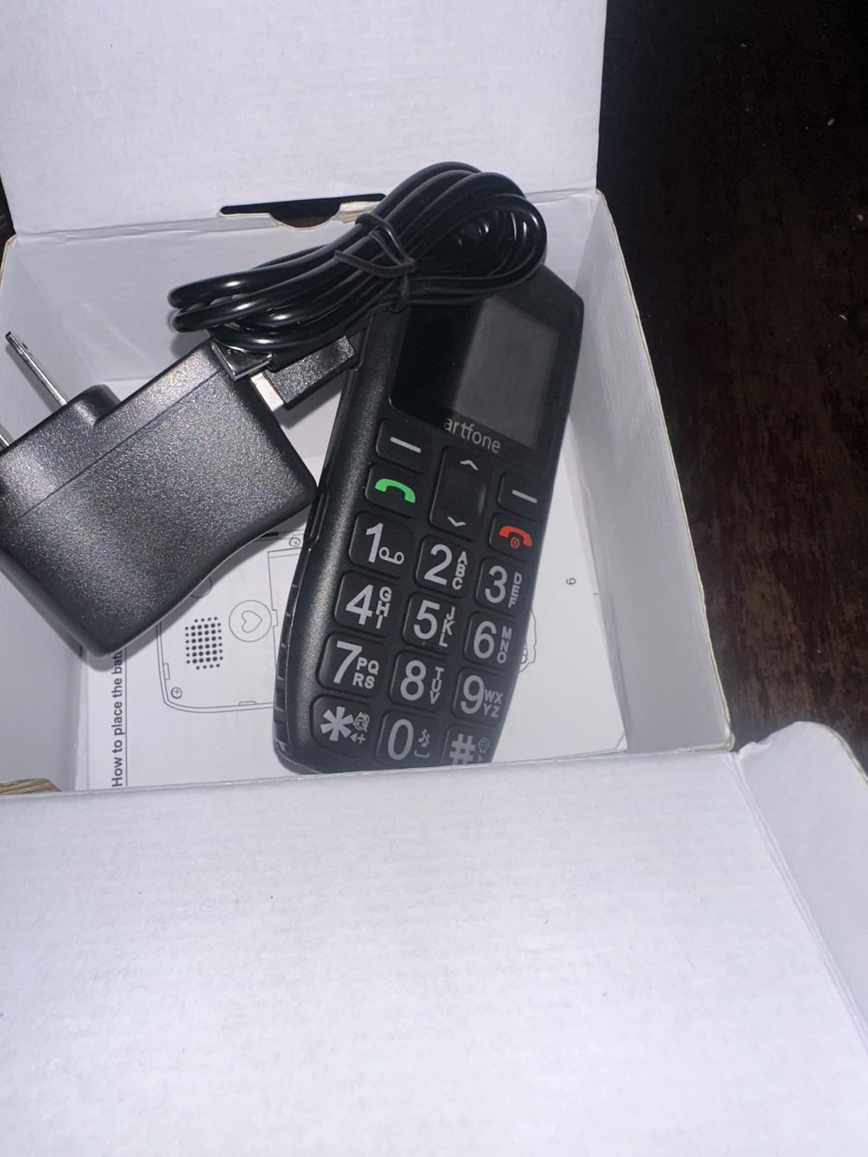 C1+4G Pro Black - Big Buttons Cell Phone for Seniors - Basic Phone with SOS Button - Charging Station - 1800mAh - Loud Speaker - Talking Clock - Speed Dial customer photo 1