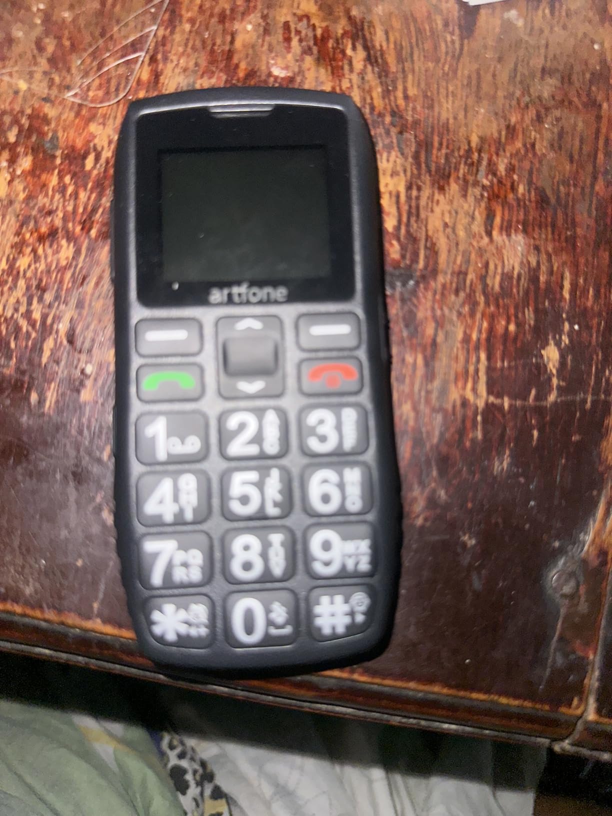 C1+4G Pro Black - Big Buttons Cell Phone for Seniors - Basic Phone with SOS Button - Charging Station - 1800mAh - Loud Speaker - Talking Clock - Speed Dial customer photo 2