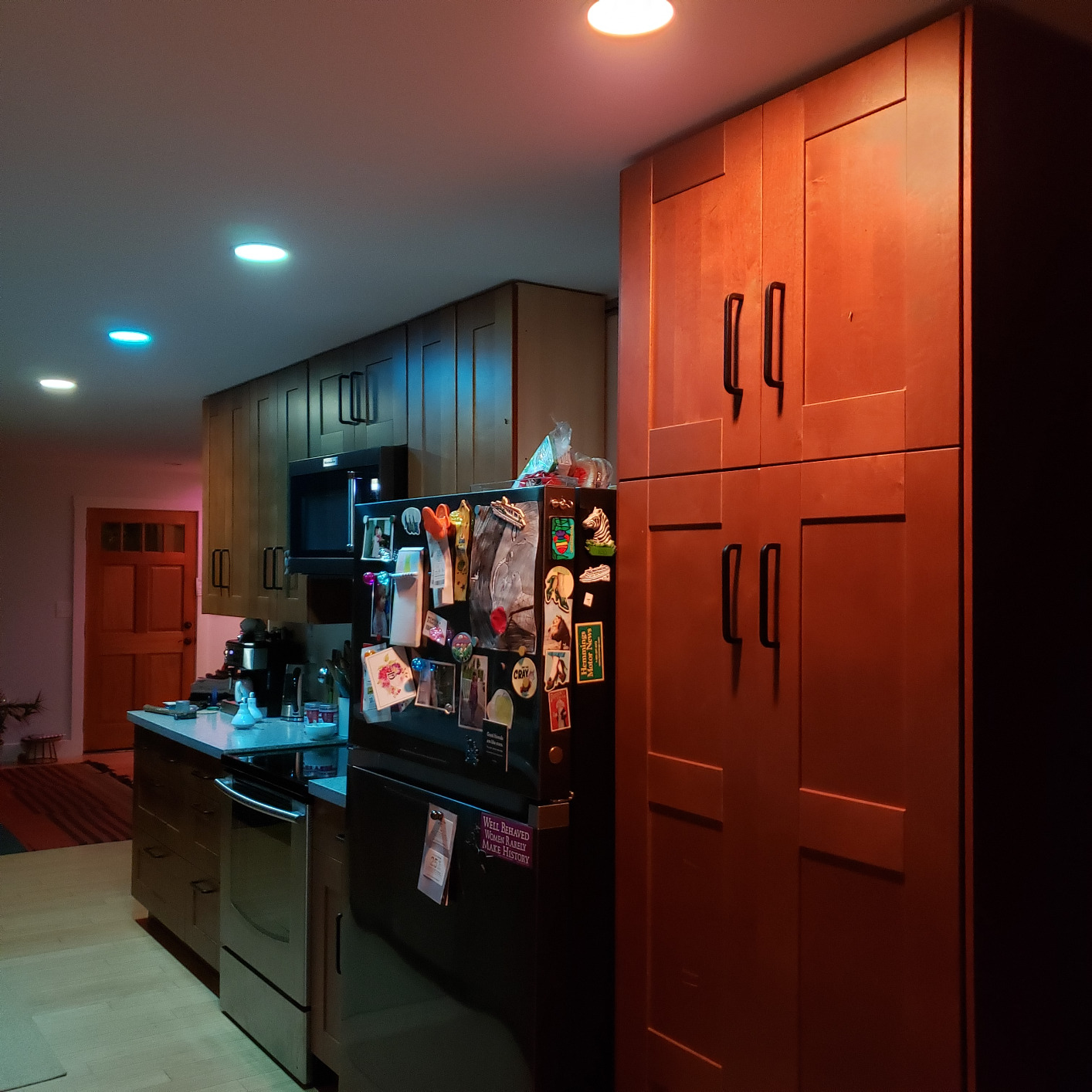 innr Zigbee A19 Smart Bulb, Works with Hue*, Alexa, SmartThings (Hub Required), White & Color, E26 LED Bulb, Color Changing Light Bulb, up to 16 Million Colors, Dimmable, 840 Lumen, 4-Pack customer photo 1