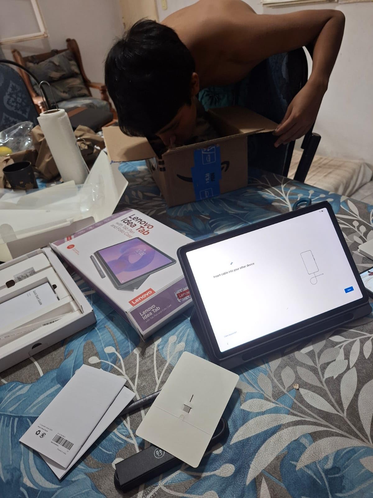 Lenovo Idea Tab - College Tablet - 11 2.5K IPS Touchscreen Display - 90Hz - MediaTek Dimensity 6300-8 GB Memory - 256 GB Storage - Tab Pen and Folio Case customer photo 2