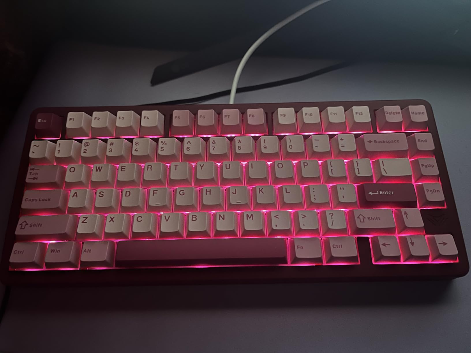 MK INKY75 Mechanical Keyboard with Full Aluminum Wireless Mechanical Gaming Keyboard, 75% Layout Mechanical Keyboard BT/2.4G/USB-C, Hot Swappable customer photo 1