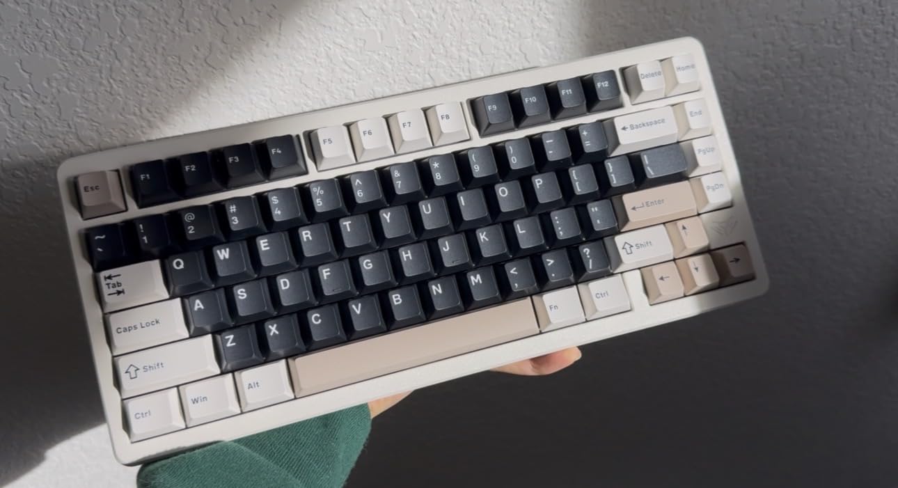 MK INKY75 Mechanical Keyboard with Full Aluminum Wireless Mechanical Gaming Keyboard, 75% Layout Mechanical Keyboard BT/2.4G/USB-C, Hot Swappable customer photo 2