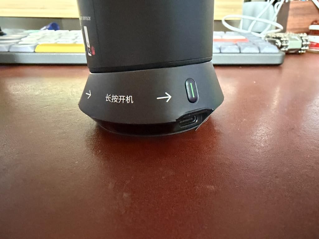 Insta360 Wave AI Conference Speakerphone with Bluetooth, Noise-Canceling Mics, Beamforming, Zoom Certified, AI Transcription & Summary, 32GB Storage for Meetings, Podcasts, Home office and Livestreams customer photo 2