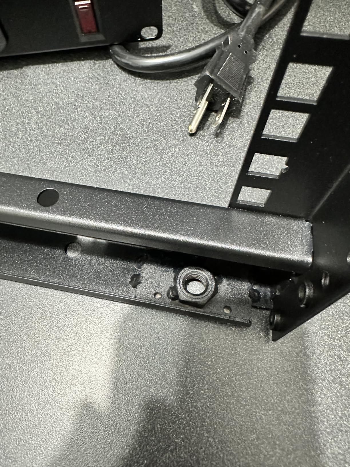 RackPath 12U Open Frame Network Rack with 2X 14in Vented 1U Shelves Rear Support, Wall Mount/Floor Standing Network Cabinet customer photo 2