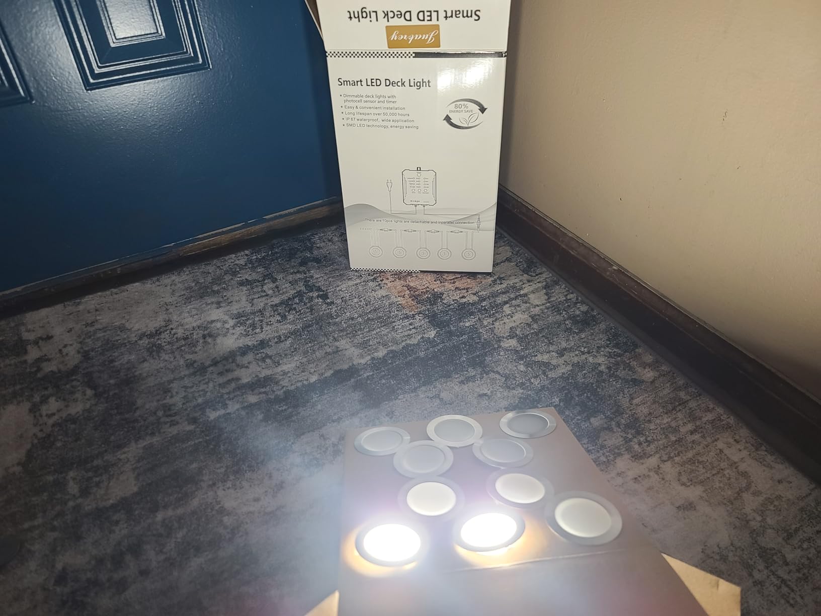 Low Voltage Deck Lights Recessed Kit with Transformer Dimmable Timer and Photocell Sensor Outdoor LED Deck Lighting 3CCT 2700K-5000K IP67 Waterproof for Stair Patio Yard 10 Packs customer photo 2