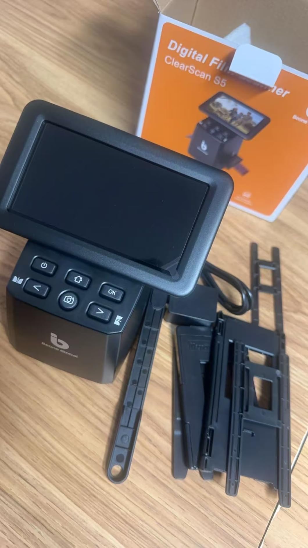 BEONEGLOBAL ClearScan S5 Film Scanner High-Resolution Film&Slide Scanner with 5