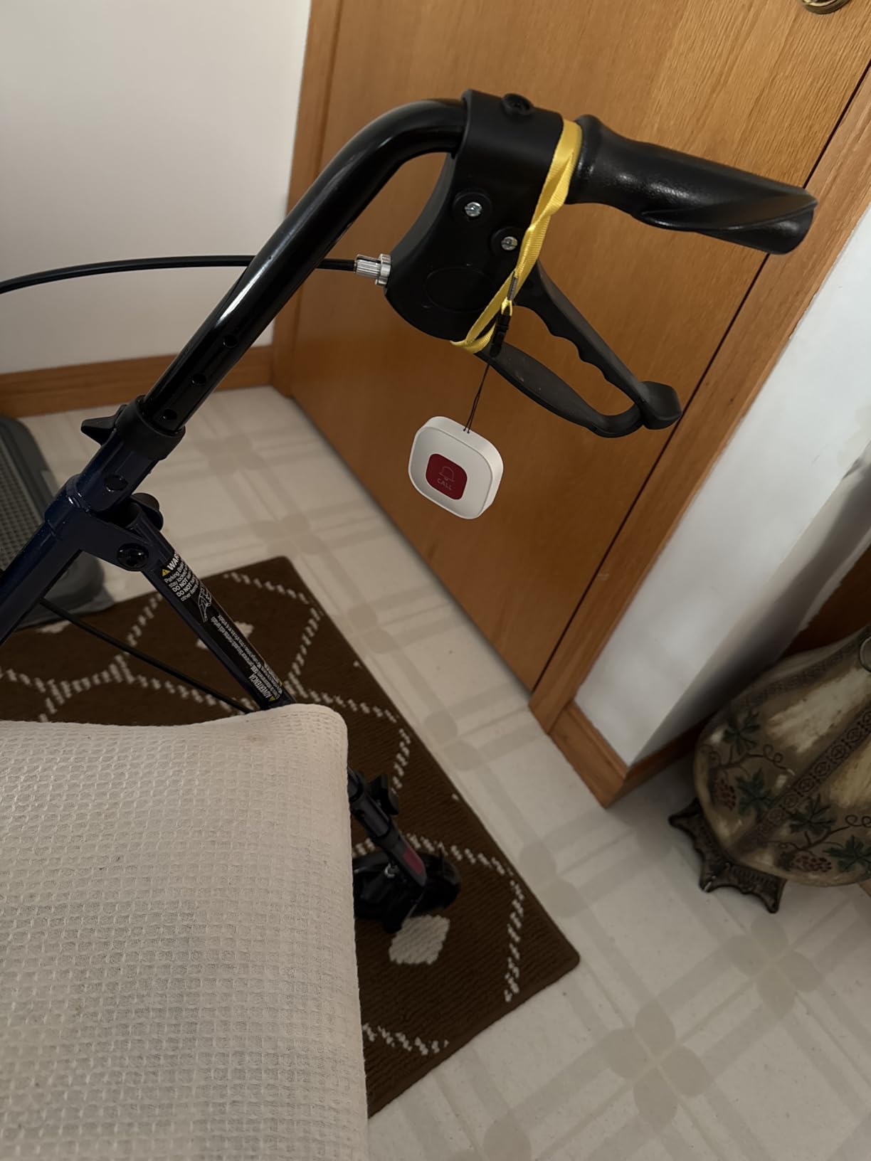 Wireless Caregiver Call Button System - Dual Hub, Multi-Location Alarm, Display Caller ID & App Alert, No Monthly Fee, 4 IP65 Panic Buttons, Emergency Alert for Elderly at Home/Nursing Homes customer photo 1