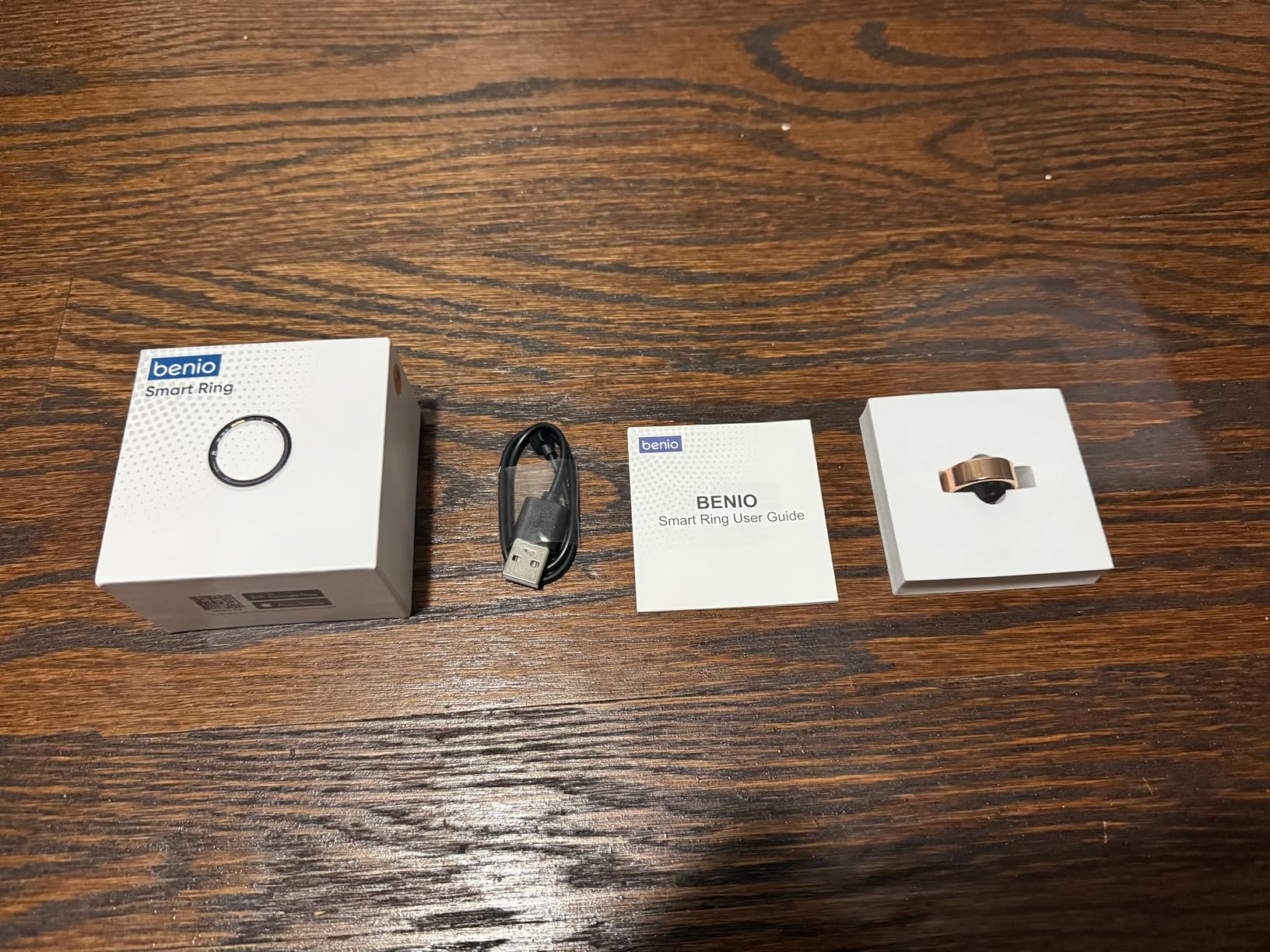 BENIO Gen 2 Smart Ring for Women & Men, Heart Rate, Fitness Tracker with Sleep, Step, Blood Oxygen Tracker, 5ATM Waterproof customer photo 2