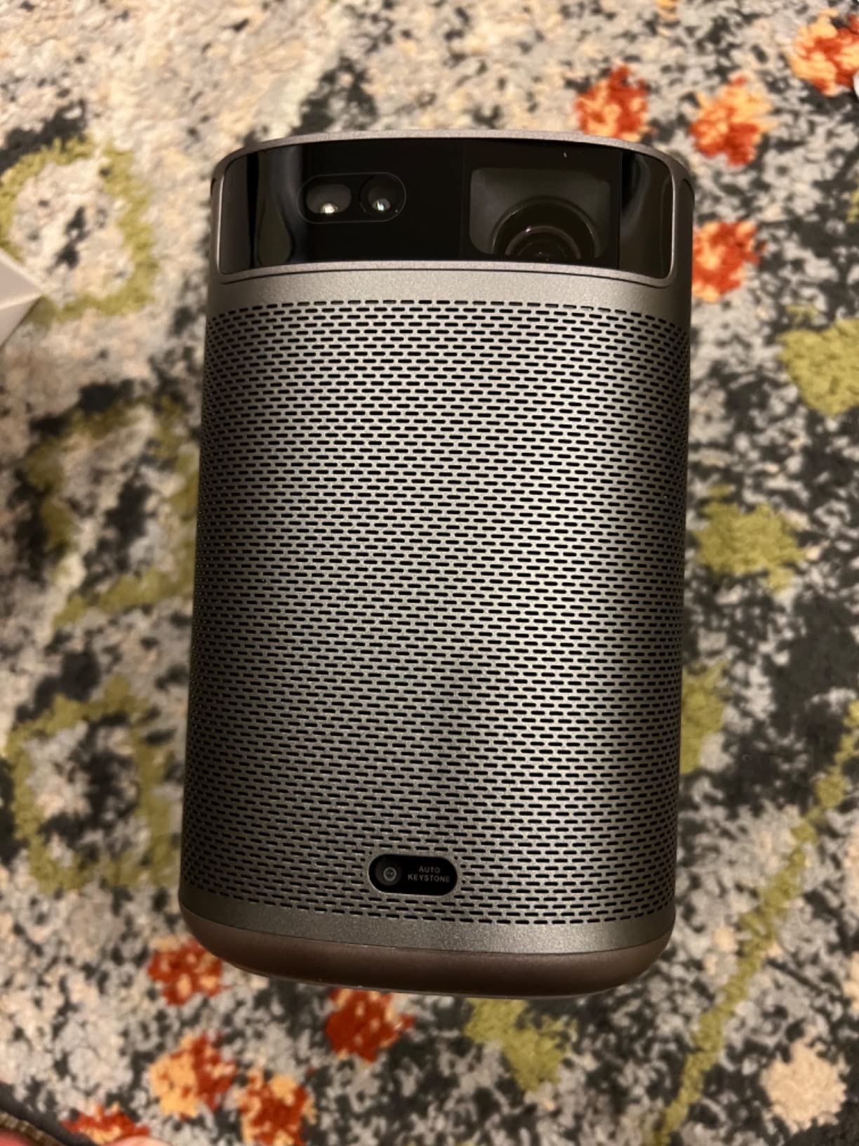 MoGo 2 Pro (New) 1080P Portable Projector, Google TV with Licensed Netflix, with WiFi and Bluetooth, 430 ISO Lumens, 2X8W Speakers, Supports 4K, Auto Focus, Object Avoidance, Screen Adaption customer photo 1