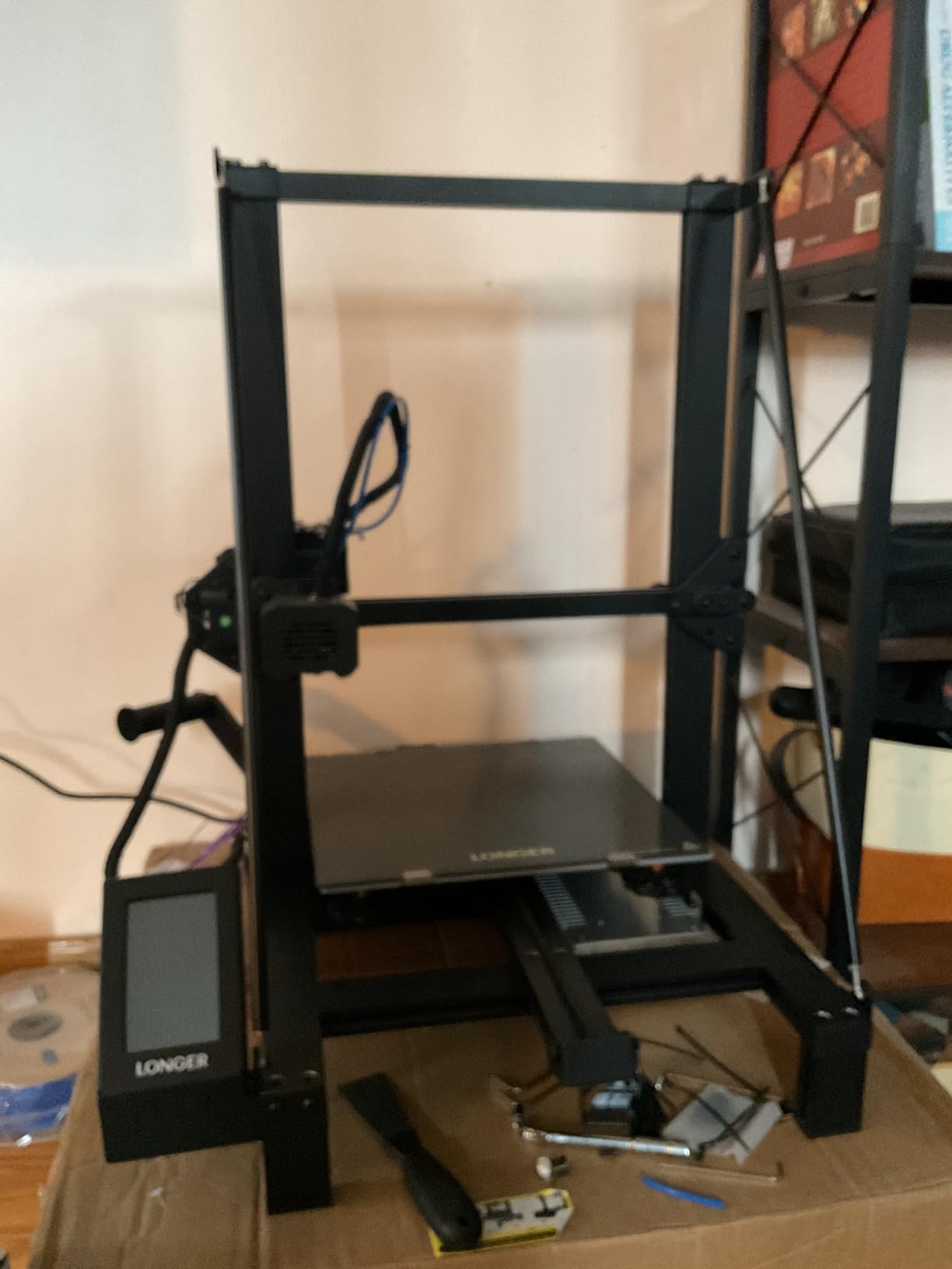Longer LK5 Pro 3 3D Printer 11.8x11.8x15.7in Large Printing Size FDM 3D Printer Fully Open Source Motherboard Upgrade TMC 2209 with Resume Printing, 95% Pre-Assembled Ideal for Beginners customer photo 1