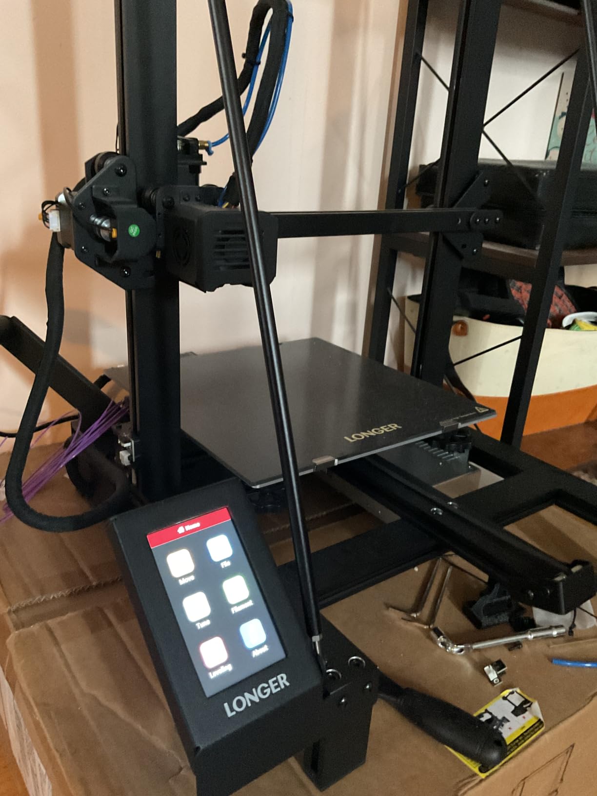 Longer LK5 Pro 3 3D Printer 11.8x11.8x15.7in Large Printing Size FDM 3D Printer Fully Open Source Motherboard Upgrade TMC 2209 with Resume Printing, 95% Pre-Assembled Ideal for Beginners customer photo 2