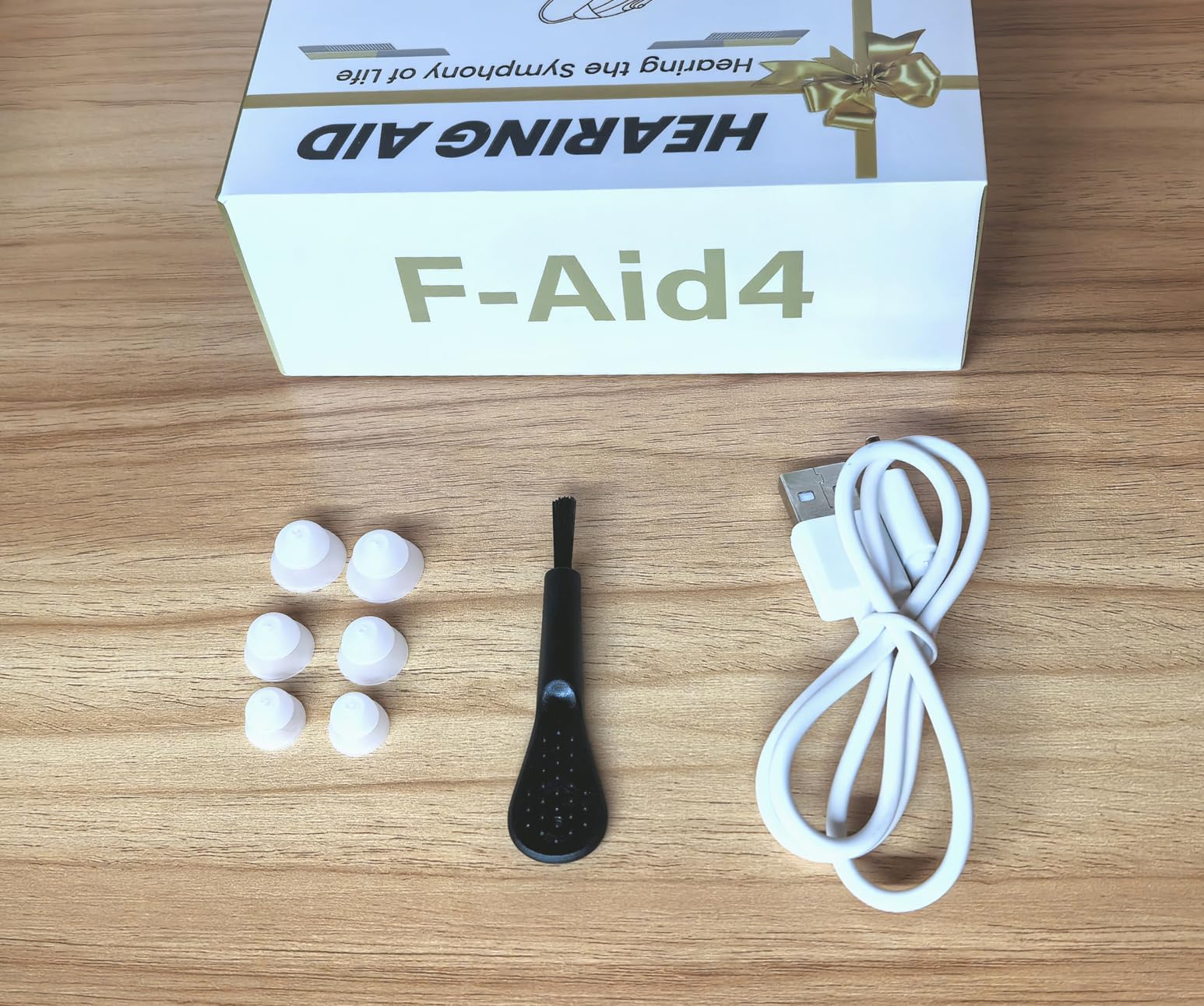 Hearing Aids for Seniors, Hearing Aids with Bluetooth, Rechargeable Hearing Aids with LED Digital Display, FSA&HSA Eligible, Intelligent Noise Cancellation, 5 Levels of Volume Adjustment, Hearing Amplifiers with APP, Easy to Use and Clear Sound customer photo 1