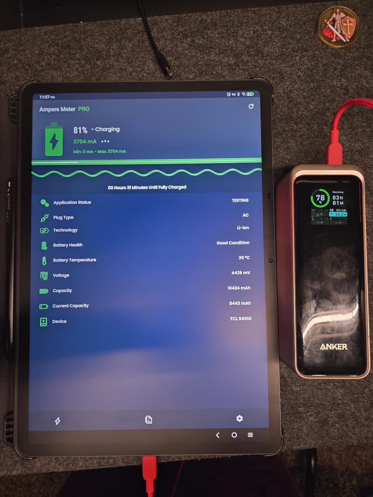 TCL NXTPAPER 14 Android Tablet, 14.3 Paper-Like Display Drawing Pad, Digital Notebook with 4096-Level Stylus and Flip Case, 8+8GB RAM, 256GB Storage, 10000mAh customer photo 1