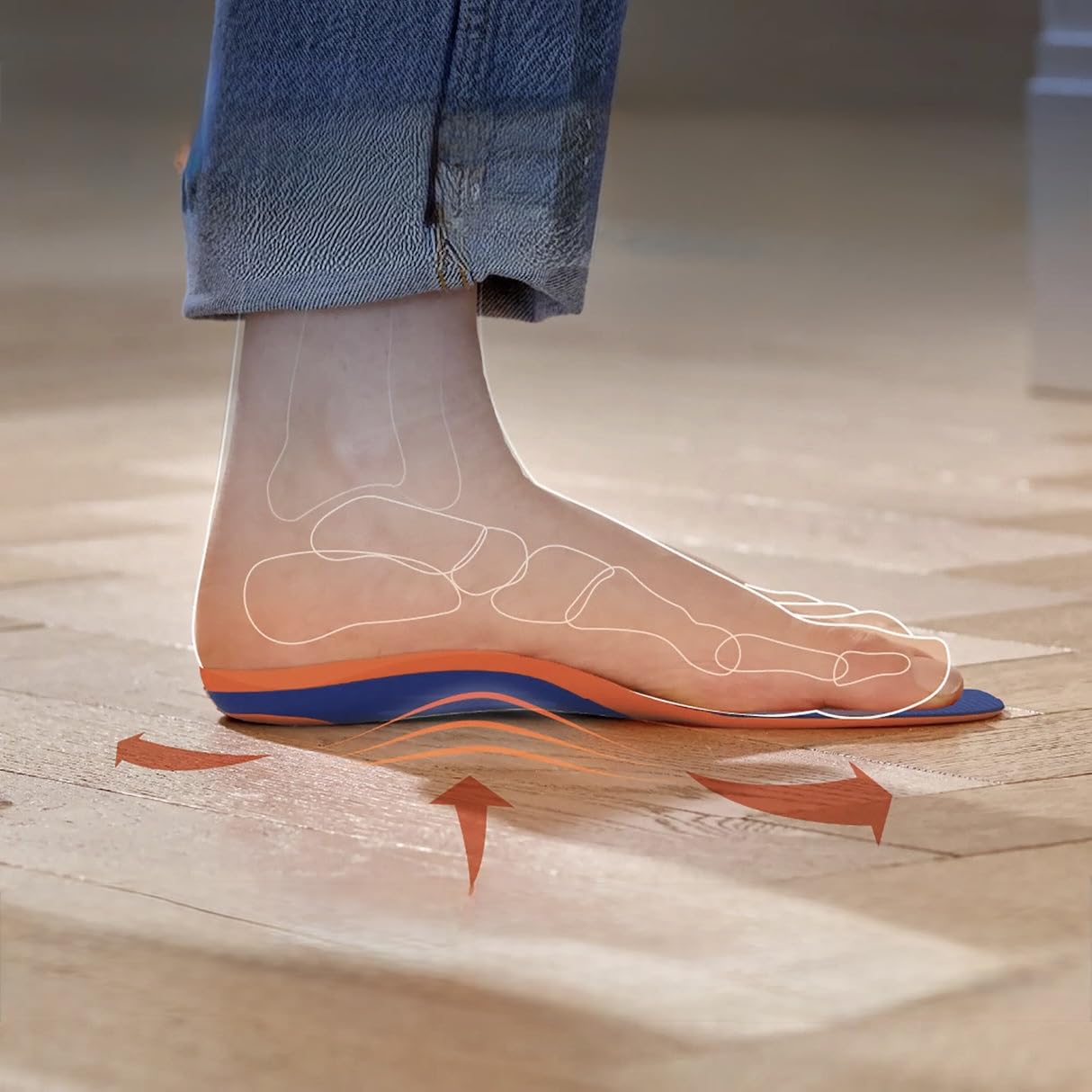 Dr. Scholl's Advanced Pain Relief Insoles for Men Women, Heavy Duty Orthotics Inserts for Work Shoes & Boots, Plantar Fasciitis & Arch Support, Flat Feet, Shock-Absorbing, Supports up to 340 lbs customer photo 1