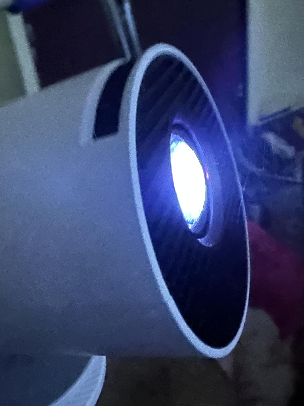 [Built-in Apps & 2026 Upgraded] Mini Projector with WiFi 6 and Bluetooth 5.4 Support 4K 1080P Auto Keystone 180° Rotatable customer photo 1